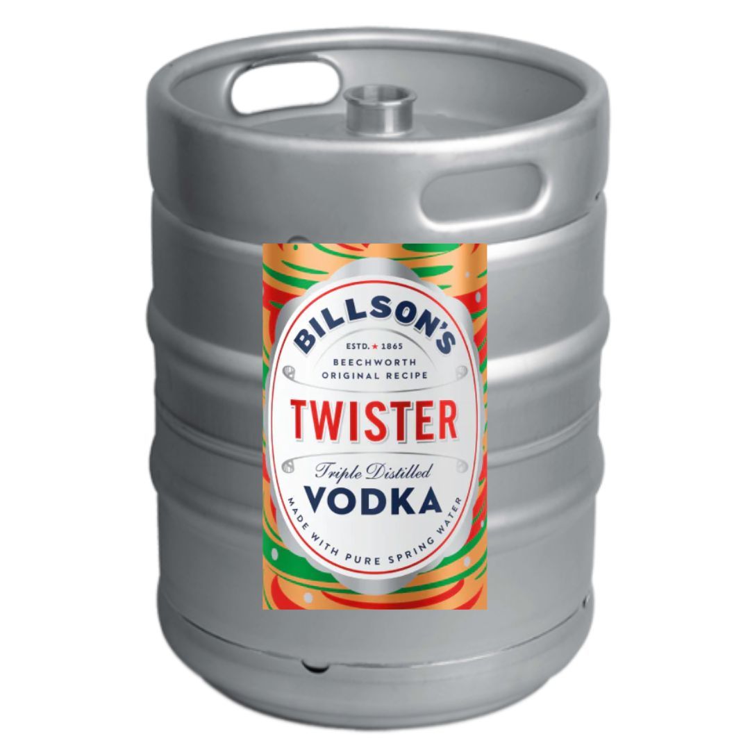 Billsons Vodka & Twister Keg 50L