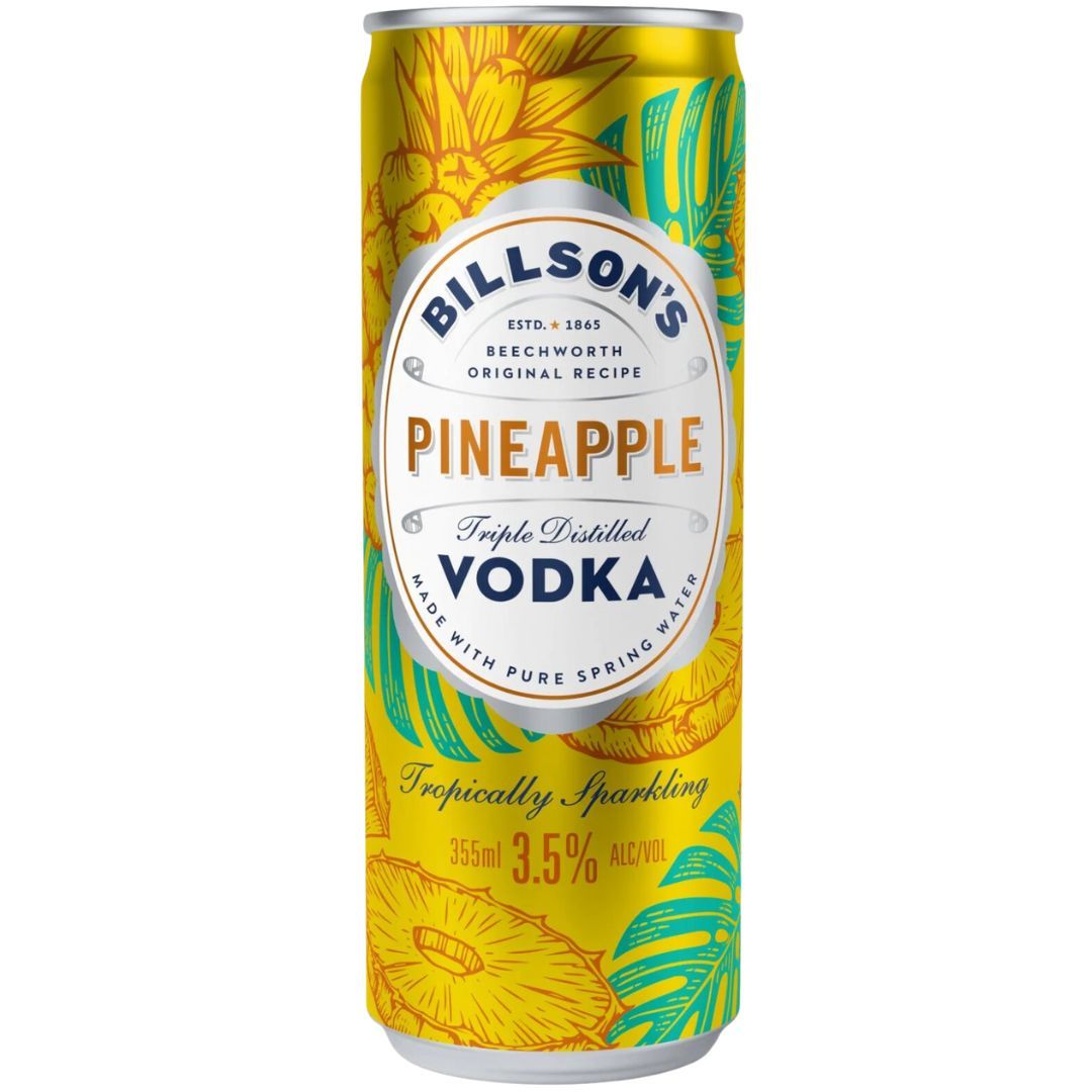 Billsons Vodka & Pineapple 355ml