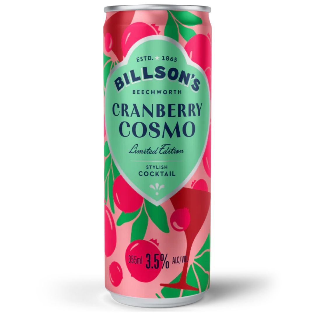 Billsons Vodka & Cranberry Cosmo 355ml