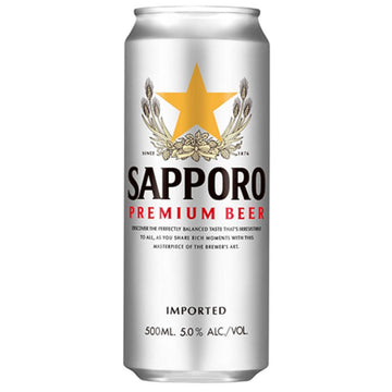 Sapporo Premium Beer Can 500ml