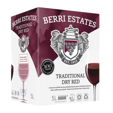 Berri Traditional Dry Red Cask 5L