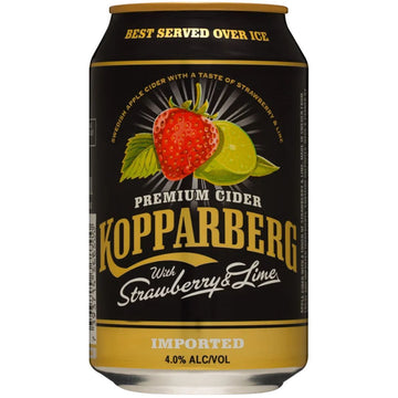Kopparberg Strawb & Lime CAN 330ml