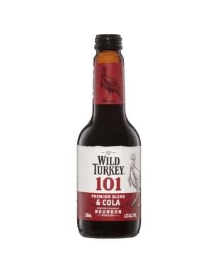Wild Turkey 101 Cola Btl 330ml
