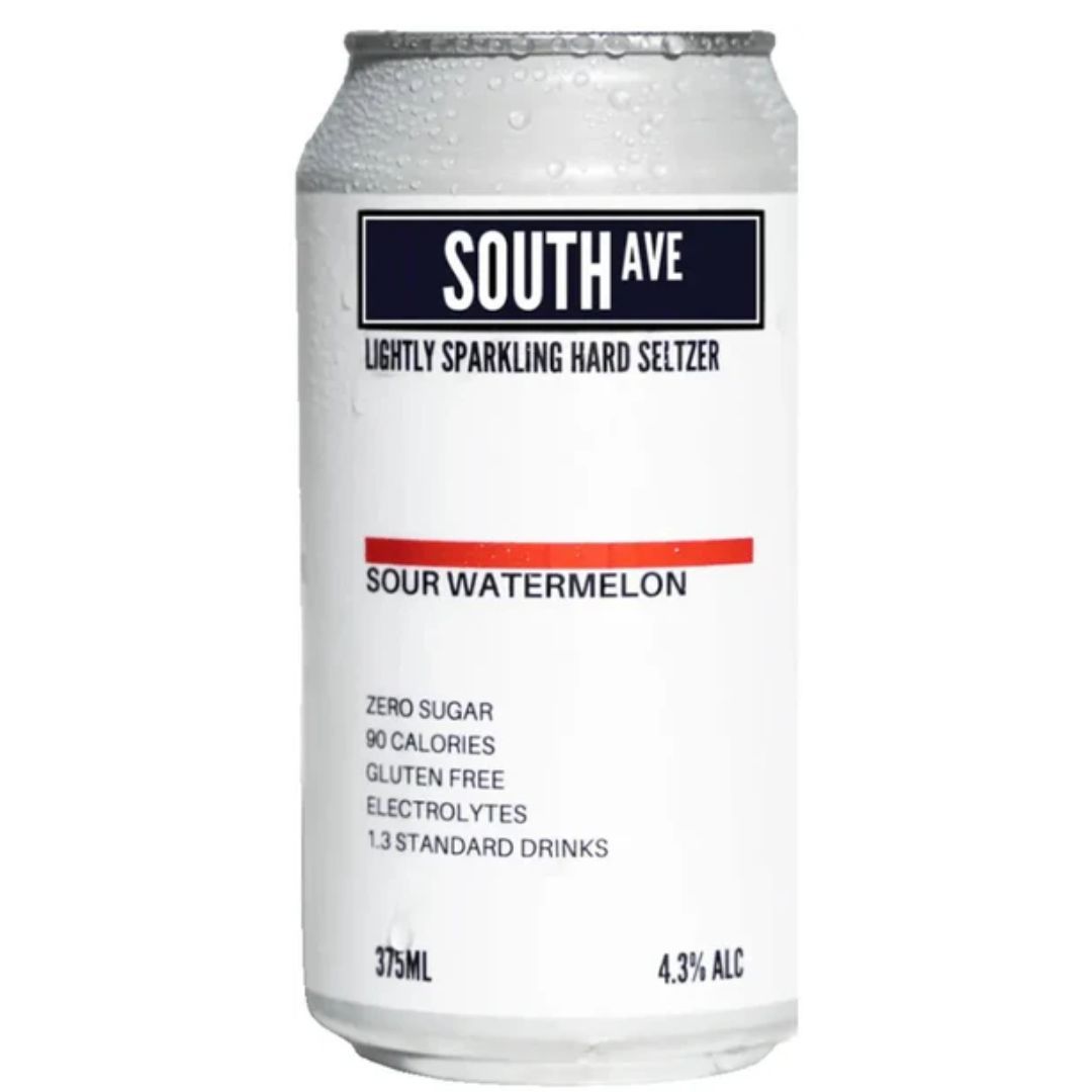 South Ave Sour Watermelon Seltzer 375ml