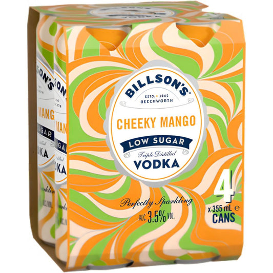 Billsons Vodka & Cheeky Mango 355ml