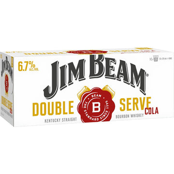 Jim Beam White Double Cola 6.7% 10Pk