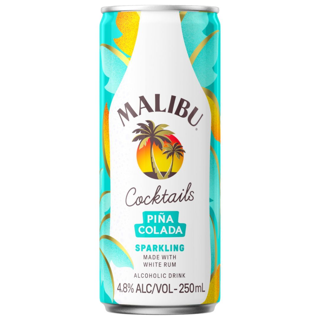 Malibu Pina Colada C/Tail 250ml