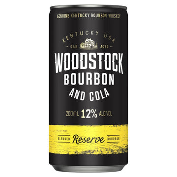Woodstock Res 12% & Cola 200ml 10PK