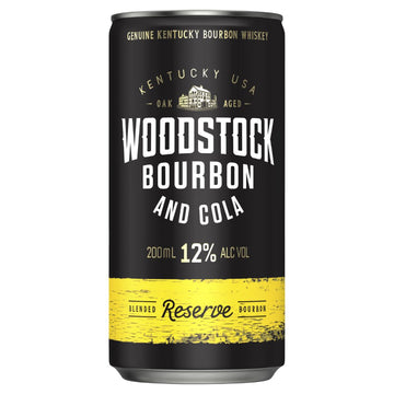 Woodstock Res 12% & Cola 200ml 10PK