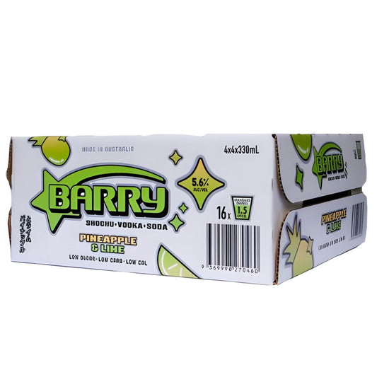 Barry Pineapple Lime 330ml