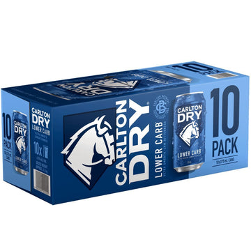 Carlton Dry 4.5% Can 375ml 10PK