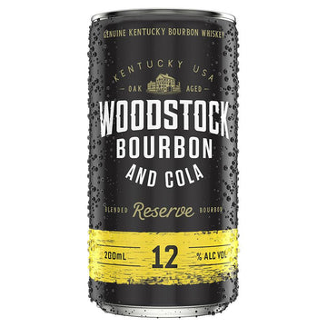 Woodstock Res 12% & Cola Can 200ml