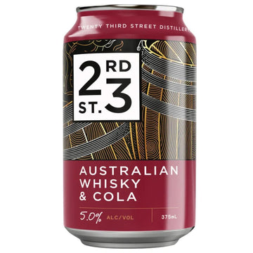 23rd Street Whisky & Cola 5% 375ml