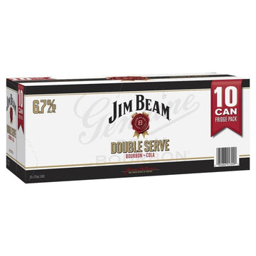 Jim Beam White Double Cola 6.7% 10Pk