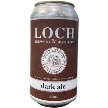 Loch Dark Ale Can 375ml
