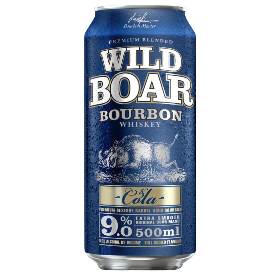 Wild Boar Bourbon 9% 500ml