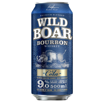 Wild Boar Bourbon 9% 500ml