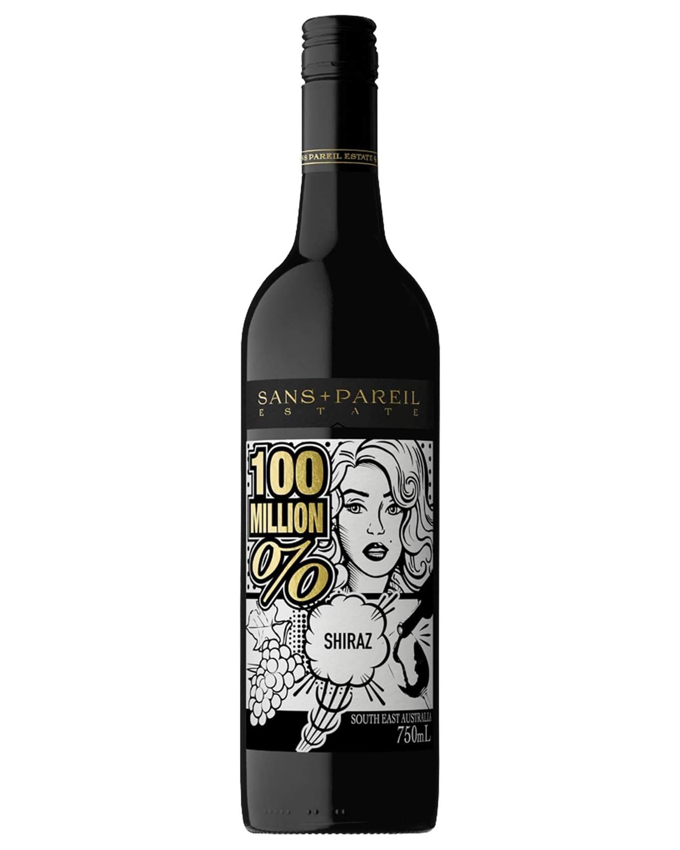 100 Million % Shiraz 750ml