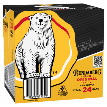 Bundaberg Yellow & Cola Cubes X24