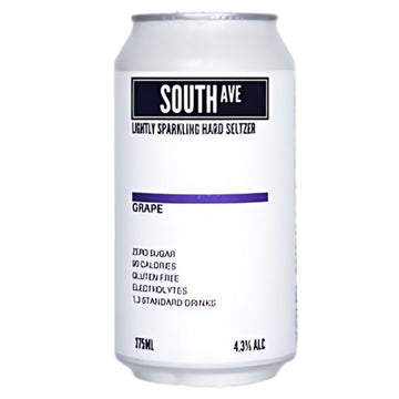 South Ave Grape Seltzer 375ml