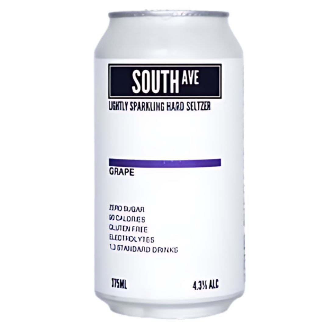South Ave Grape Seltzer 375ml