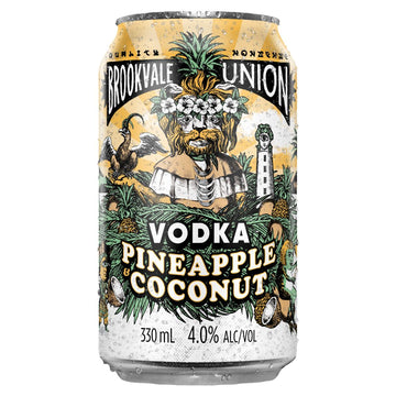 Brookvale Vodka Pineapple Coconut 330ml