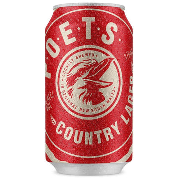 Poets Country Lager 375ml