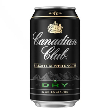 Canadian Club 6% Dry Can 375ml