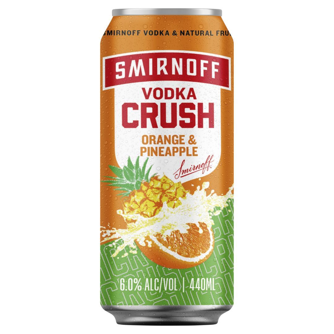 Smirnoff Crush Orange Pineapple 440ml