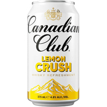 Canadian Club Lemon Crush 375ml 10PK