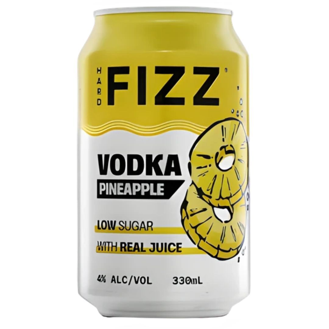 Hard Fizz Vodka Pineapple 330ml