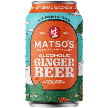 Matso Ginger Beer Cans