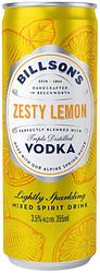Billsons Vodka & Zesty Lemon Can 355ml