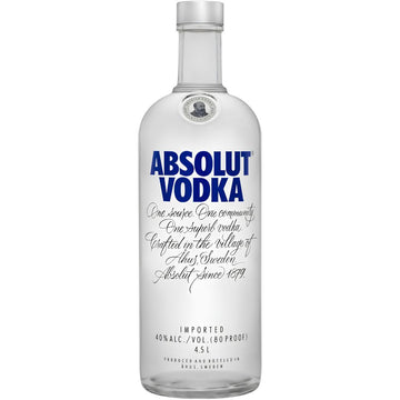 Absolut Vodka 4.5 Litre