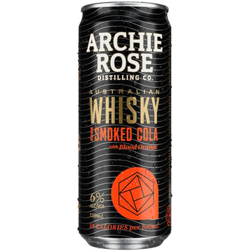 Archie Rose Whisky & Smoked Cola 330ml