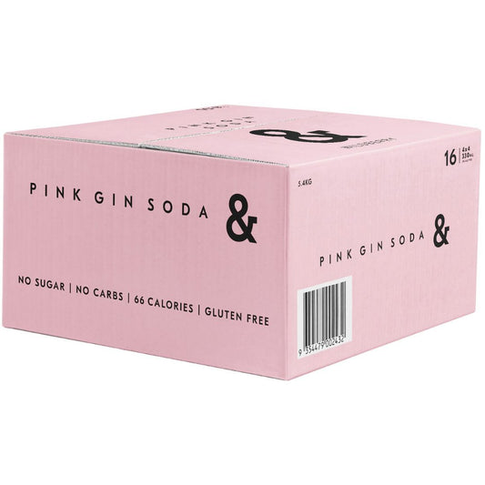 Ampersand Pink Gin & Wildberry Soda 330m