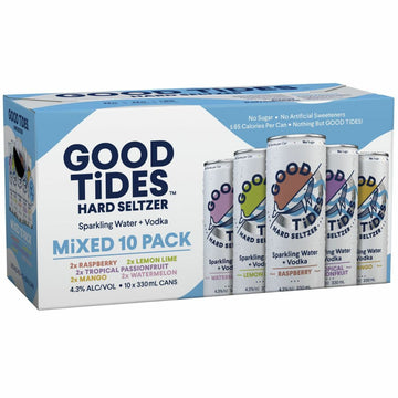 Good Tides Mixed Seltzer 330ml 10PK
