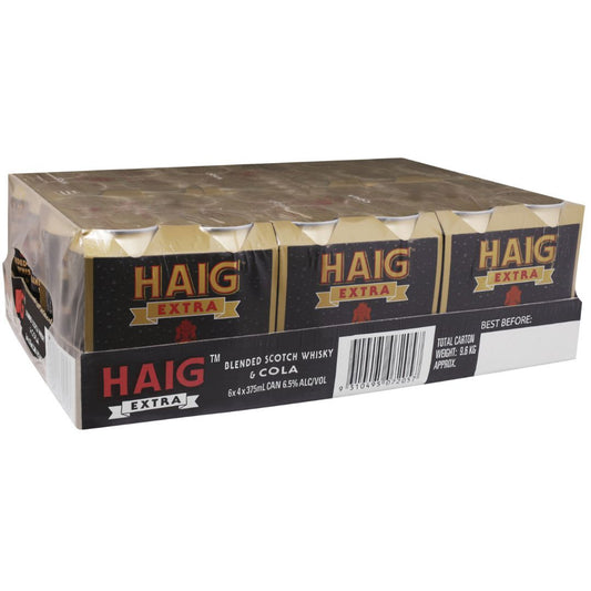 Haig BLACK & Cola Can 6.5% 375ml