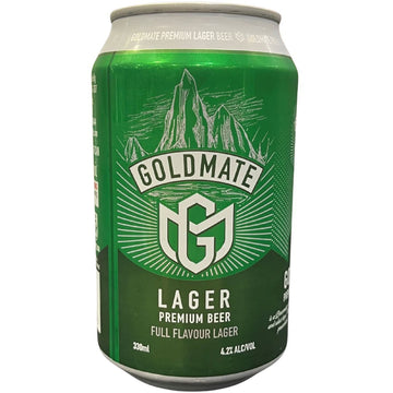 Gold Mate Lager 4.2% Can 330ml