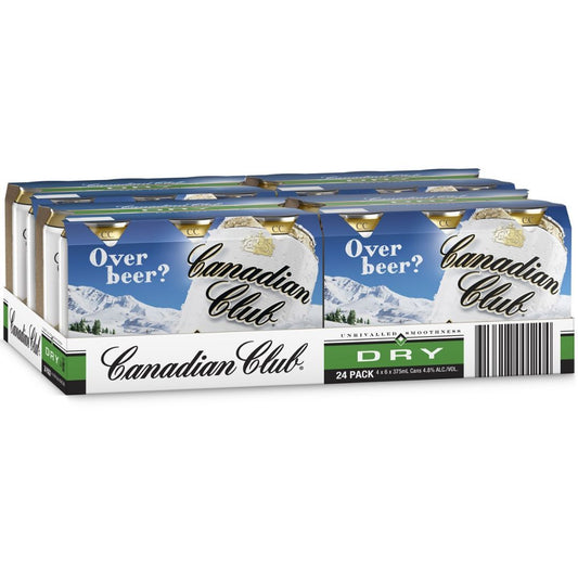Canadian Club & Dry Cans 375ml