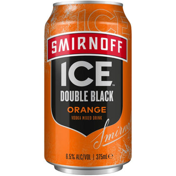 Smirnoff Double Black Orange 375ml