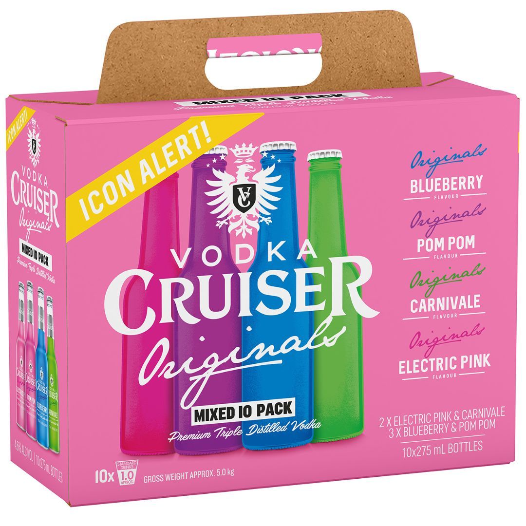 Cruiser Original Mixed 275ml 10PK