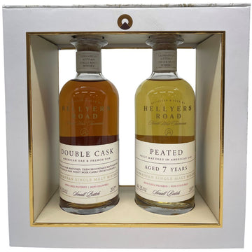 Hellyers Road Double & Peated Duo Gift P