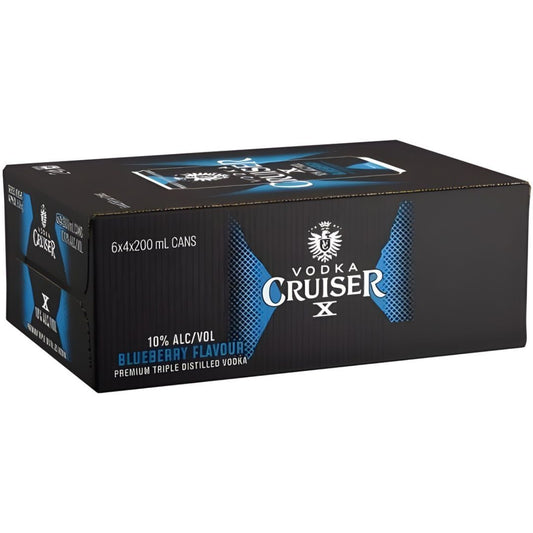 Cruiser X Blueberry 10% Can 200ml