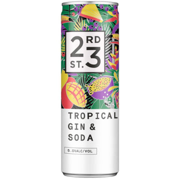 23rd Street Tropical Gin & Soda 300ml