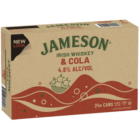 Jameson & Cola 4.8% Can 330ml