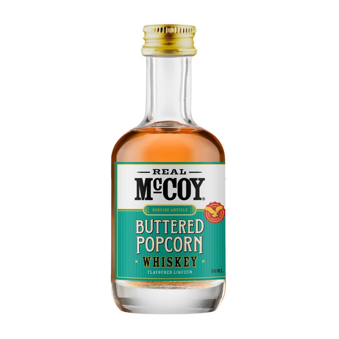 Real McCoy Buttered Popcorn Whisky Mini