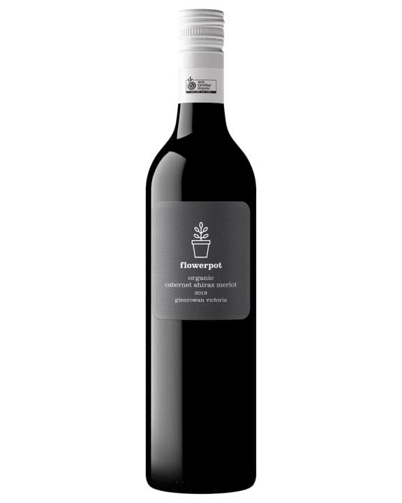 Flowerpot Organic Cab Shz Merlot 750ml