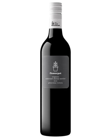 Flowerpot Organic Cab Shz Merlot 750ml