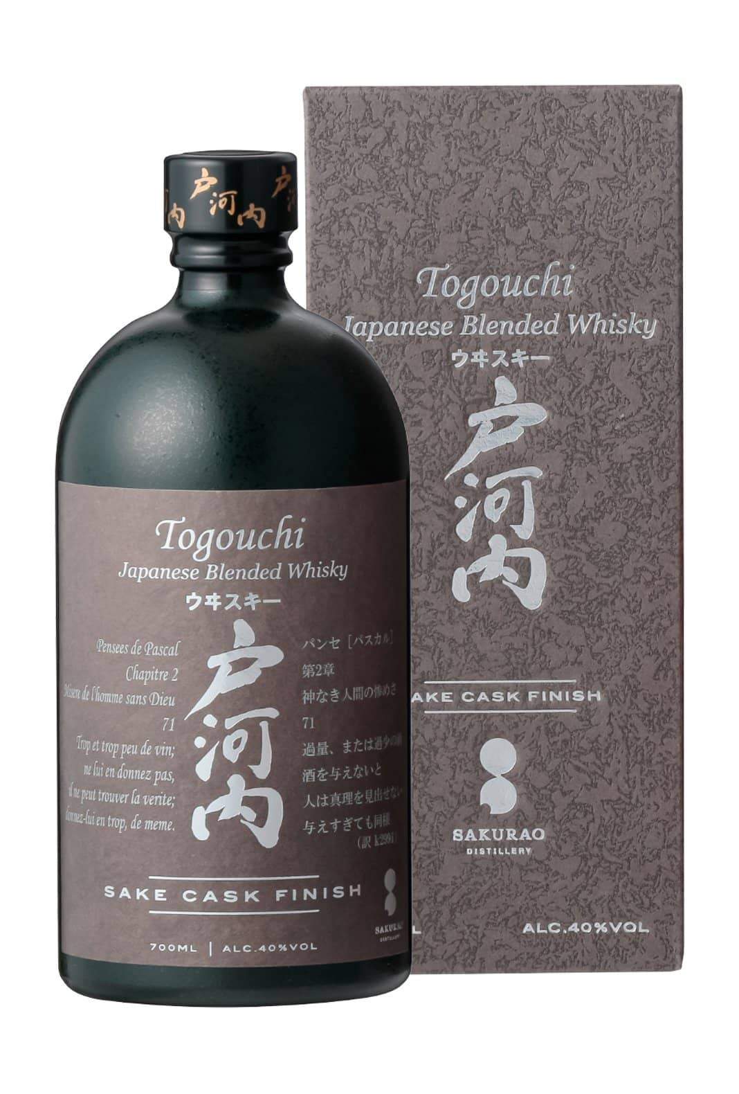 Togouchi Whisky Sake Finish 700ml